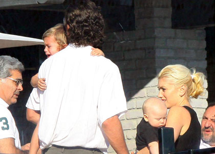 Gwen Stefani's Beach House Family