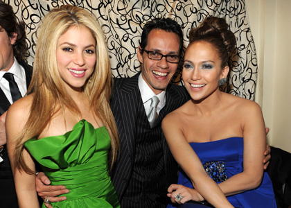 J. Lo and Marc Anthony Party with Shakira