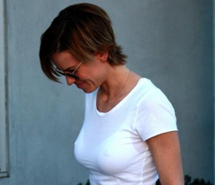 Thank goodness for Hilary Swank's bra