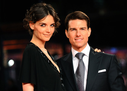 Tom Cruise and Katie Holmes: 'Valkyrie' in Berlin