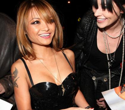 Tila Tequila Showing Cleavage at Guy's Nightclub