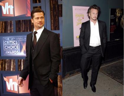 Brad Pitt worships 'gods' Sean Penn and Mickey Rourke