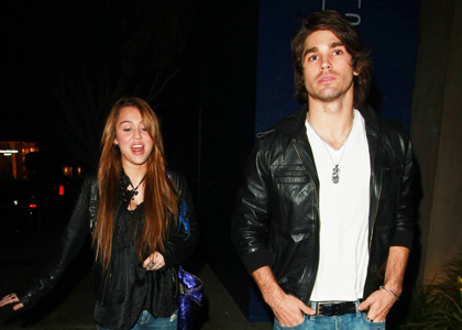 Miley Cyrus and Justin Gaston: Crazy for Koi