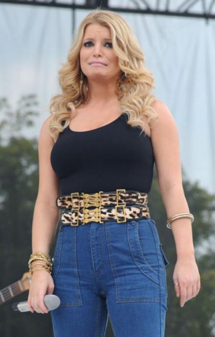 Jessica Simpson's face says it all…