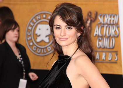 Penelope Cruz Hits the 2009 SAG Awards