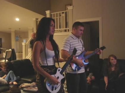 Megan Fox is a Guitar Hero