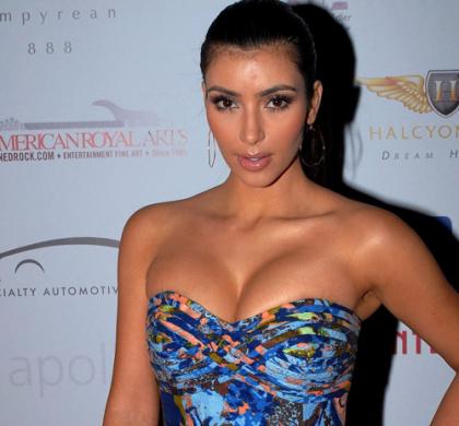 Kim Kardashian Moves Magazine Super Bowl Party