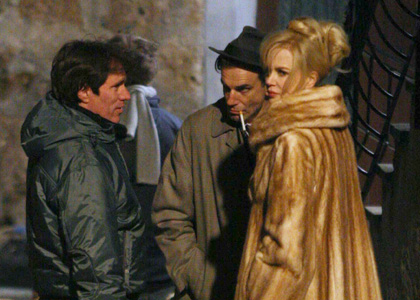 Nicole Kidman Keeps Plugging Away at 'Nine'