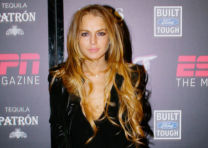 Lindsay Lohan Parties with ESPN