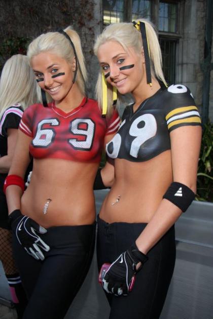 Karissa and Kristina Shannon are Super Bowl Whores