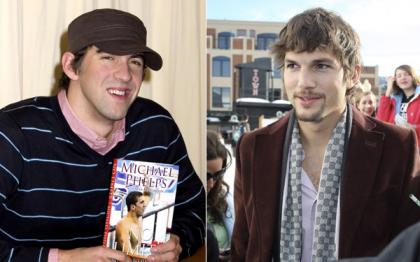Ashton Kutcher on Michael Phelps' bong pic: 'he doesn't need to be outed'