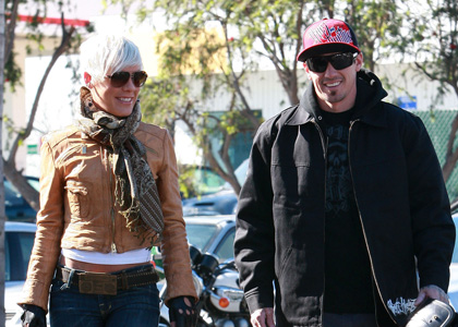 Pink and Carey Hart: Motorcycle Mates