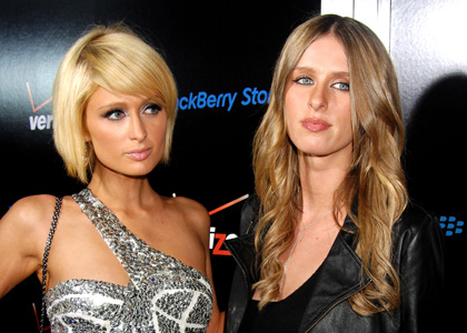 Paris and Nicky Hilton: Pre-Grammy Party Girls
