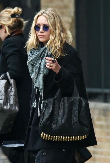 Mary-Kate Olsen's first favorite clothing was spandex shorts with fringe