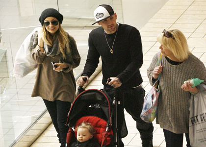 Nicole Richie and Joel Madden: Family Time with Harlow