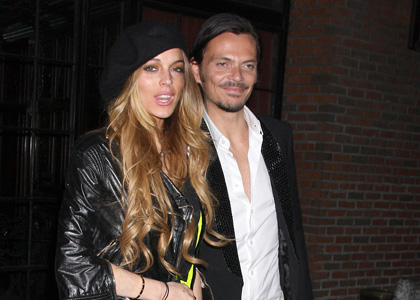 Lindsay Lohan: Bonding with Matthew Williamson