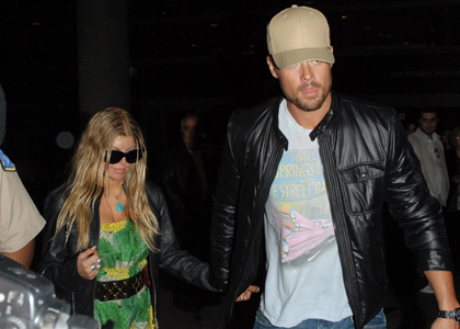 Fergie and Josh Duhamel: Back from Mexico