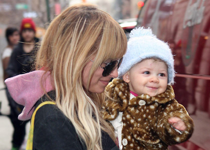Nicole Richie: Out with Her Smiley Bundle of Joy