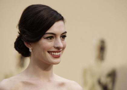 Anne Hathaway was at the Oscars