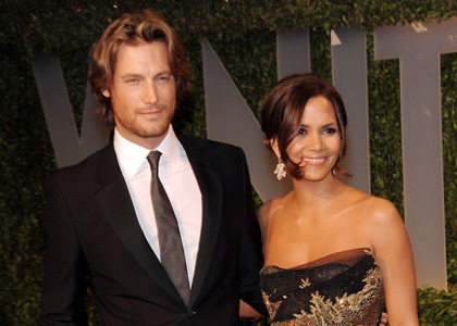 Halle Berry and Gabriel Aubry: Vanity Fair Partiers