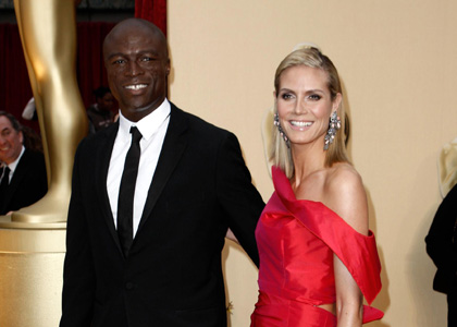Heidi Klum and Seal: Oscars Lovers