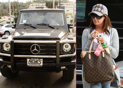 Ashley Tisdale Gets a New Ride