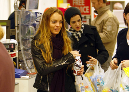 Lindsay Lohan and Sam Ronson: Snacking Sweethearts