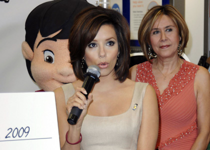 Eva Longoria Steps Out for Charity