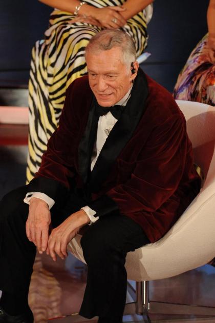 Hugh Hefner's age is catching up with him