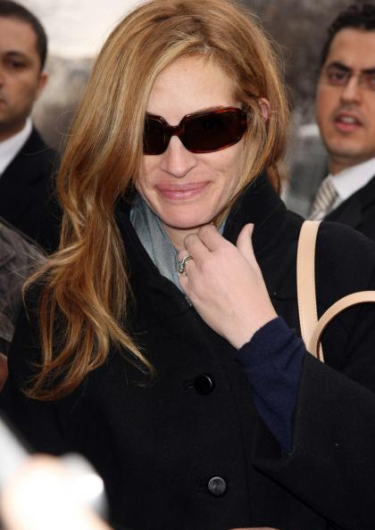 Julia Roberts claims she's never been really thin