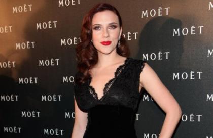 Scarlett Johansson goes dark