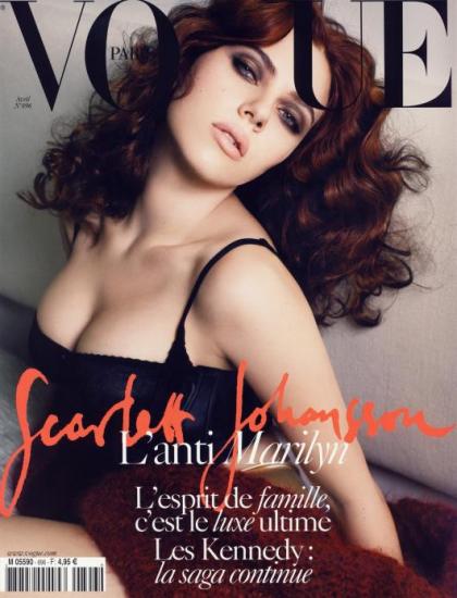 Scarlett Johansson Does French Vogue