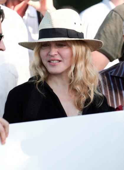 Madonna wears sweatsuit worth $2,800 to tour poverty-striken Malawai