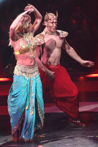 Britney Spears Romancing a Backing Dancer
