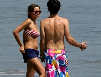 Lauren Conrad is a Malibu Beach Bikini Babe