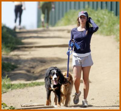 Eliza Dushku Goes Hiking