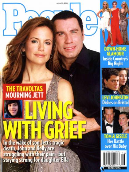 Travolta family works through grief, leans on Scientology