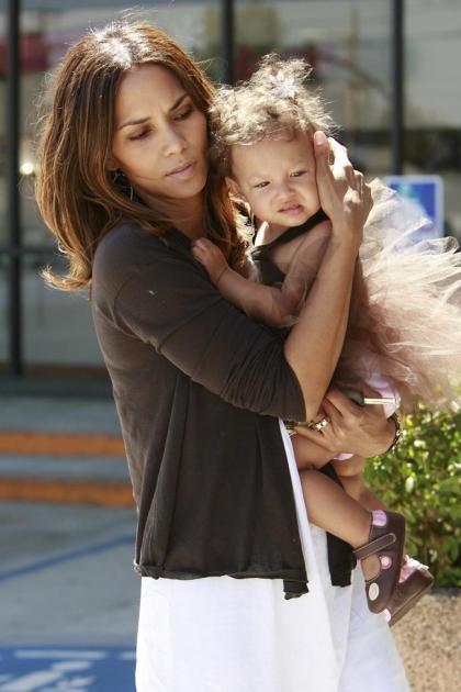 Is Halle Berry planning an adoption?