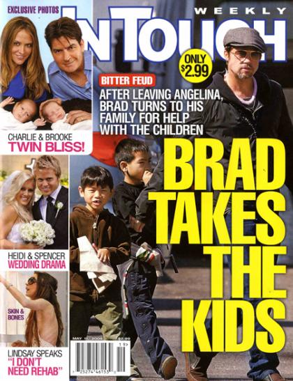 Brad Pitt wants the kids when he leaves Angelina