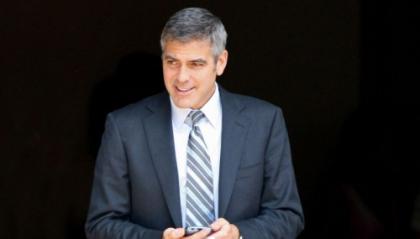 George Clooney blew chunks