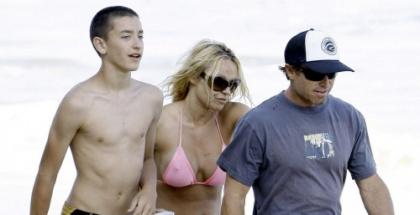 Pamela Anderson unfortunately does the bikini thing