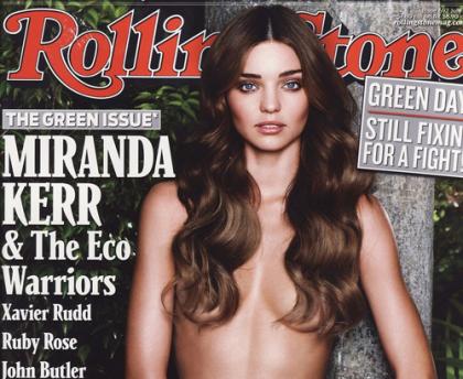Miranda Kerr Nude For Rolling Stone