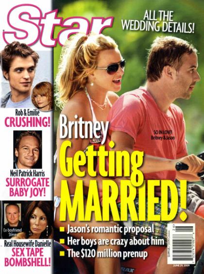 Star thinks Britney Spears is getting married again