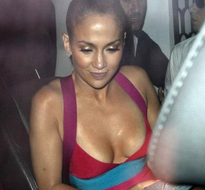 Jennifer Lopez Let's It All Hang Out!
