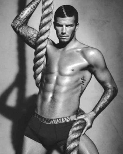 Posh and David Beckham's Latest Armani Underwear Ads