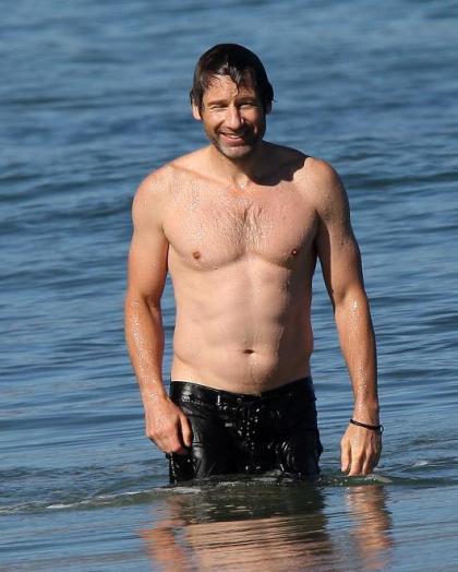 David Duchovny is All Wet