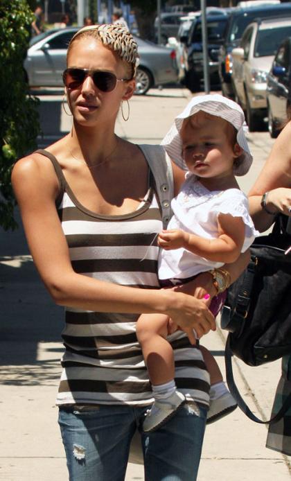 Jessica Alba and Honor Marie: Brentwood Beauties