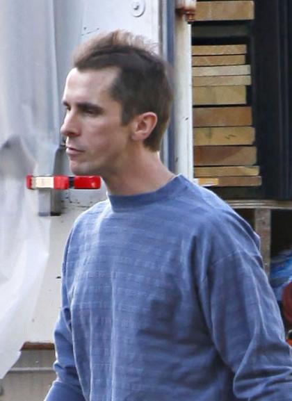 Christian Bale looking manorexic again