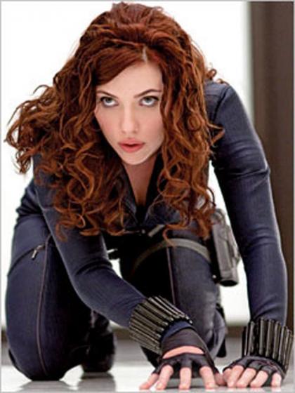 Scarlett Johansson is the Black Widow