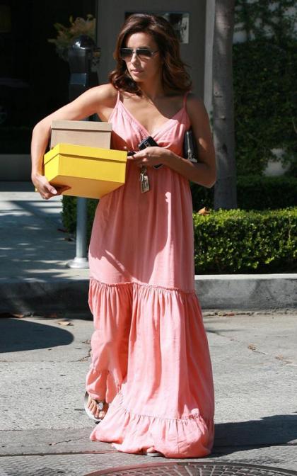 Eva Longoria's West Hollywood Retail Romp